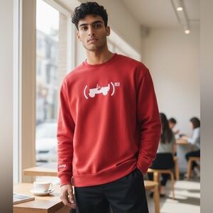 Jeep Project Red Men's Sweater